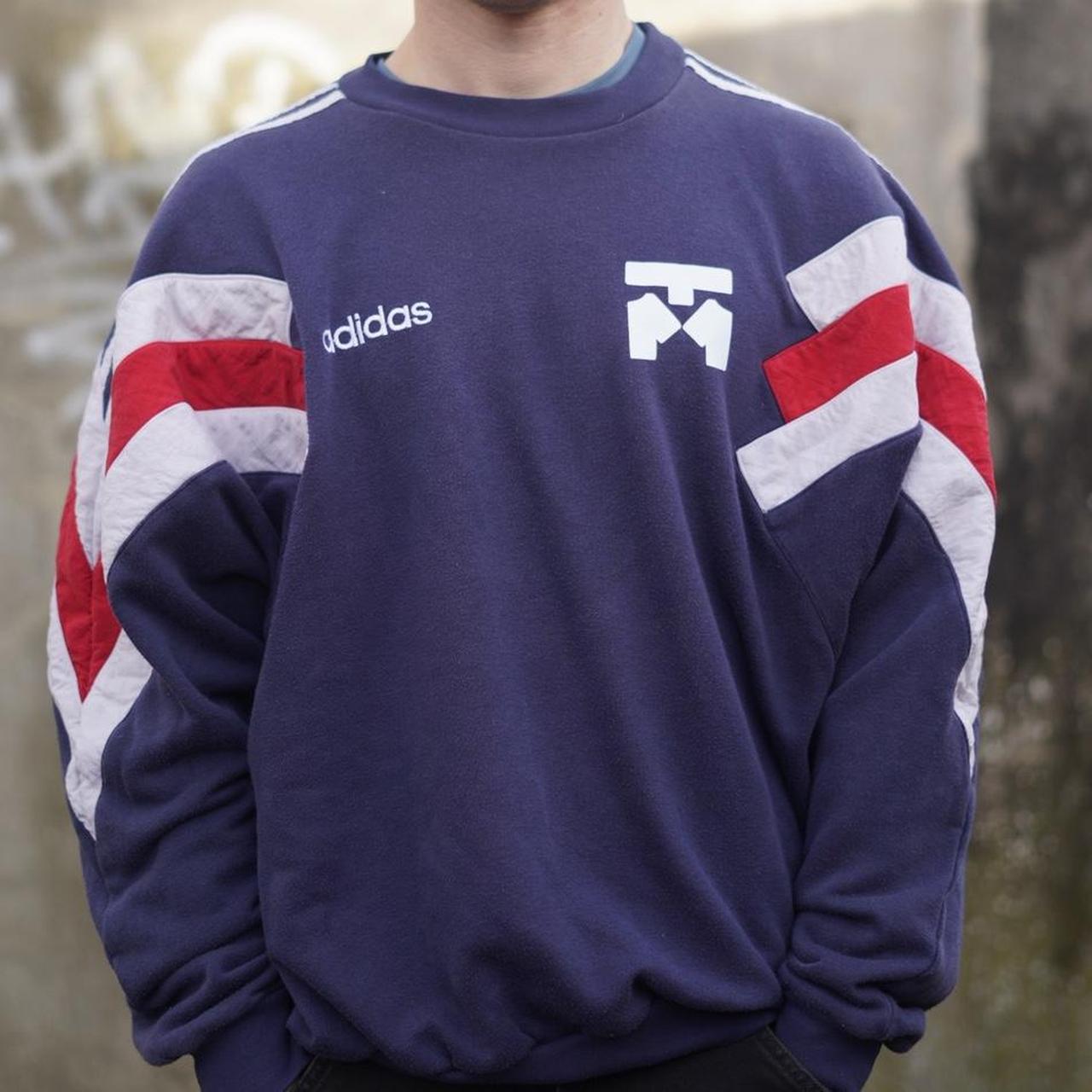 'Patriotic' Mixer Training Sweatshirt by Adidas. Size Medium