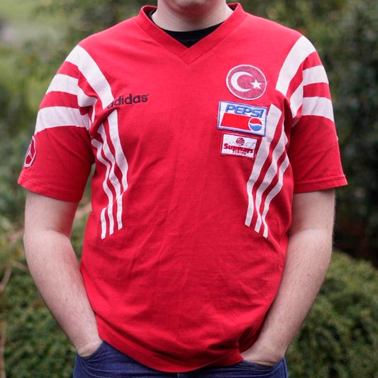 1996 Turkey Training Shirt by Adidas. Size XL