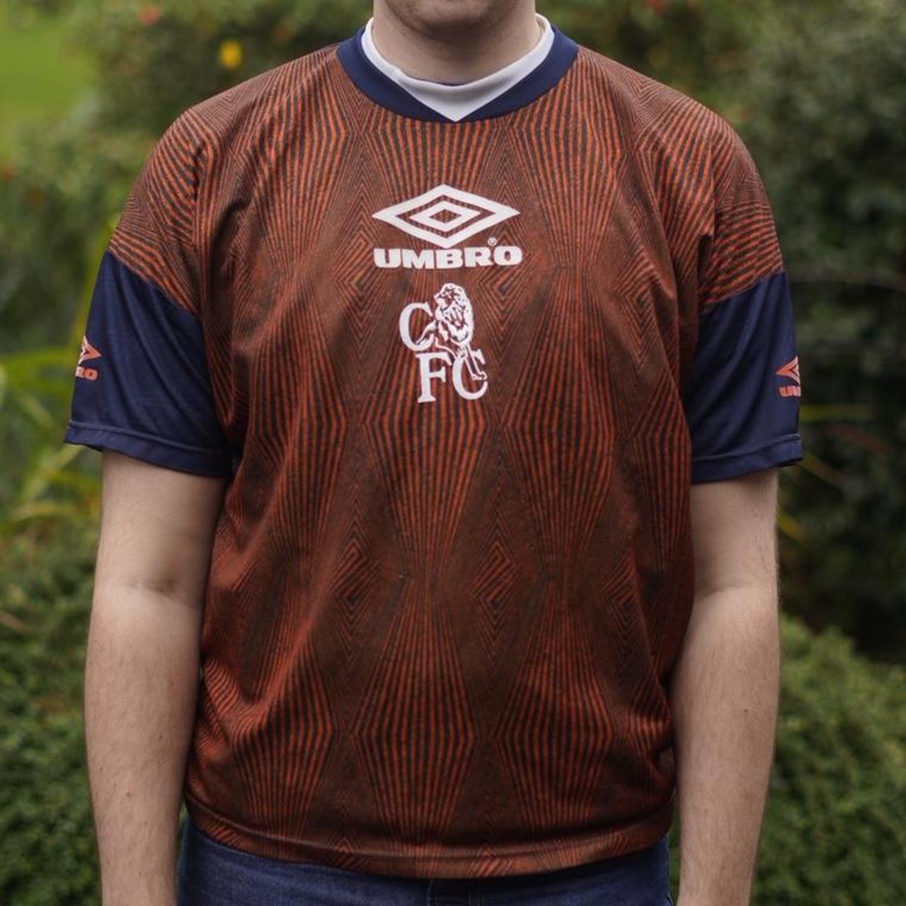 90's Chelsea Training Shirt by Umbro. Size Large