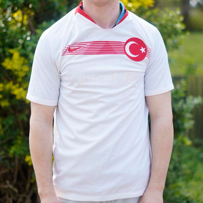 2018 Turkey Away Shirt by Nike. Size Medium