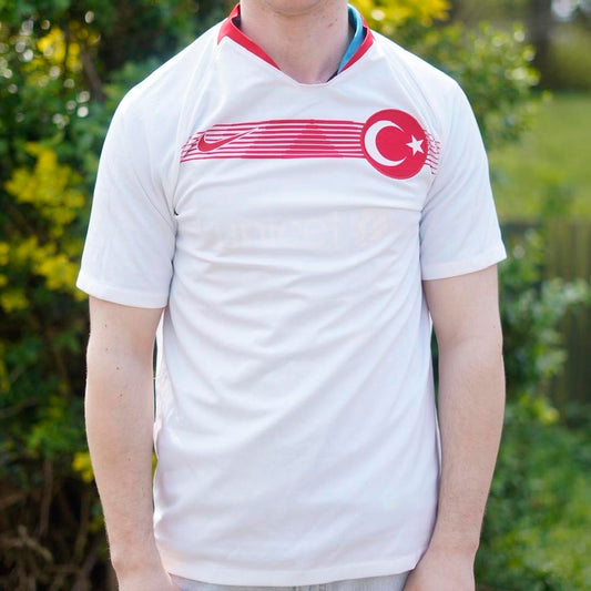2018 Turkey Away Shirt by Nike. Size Medium