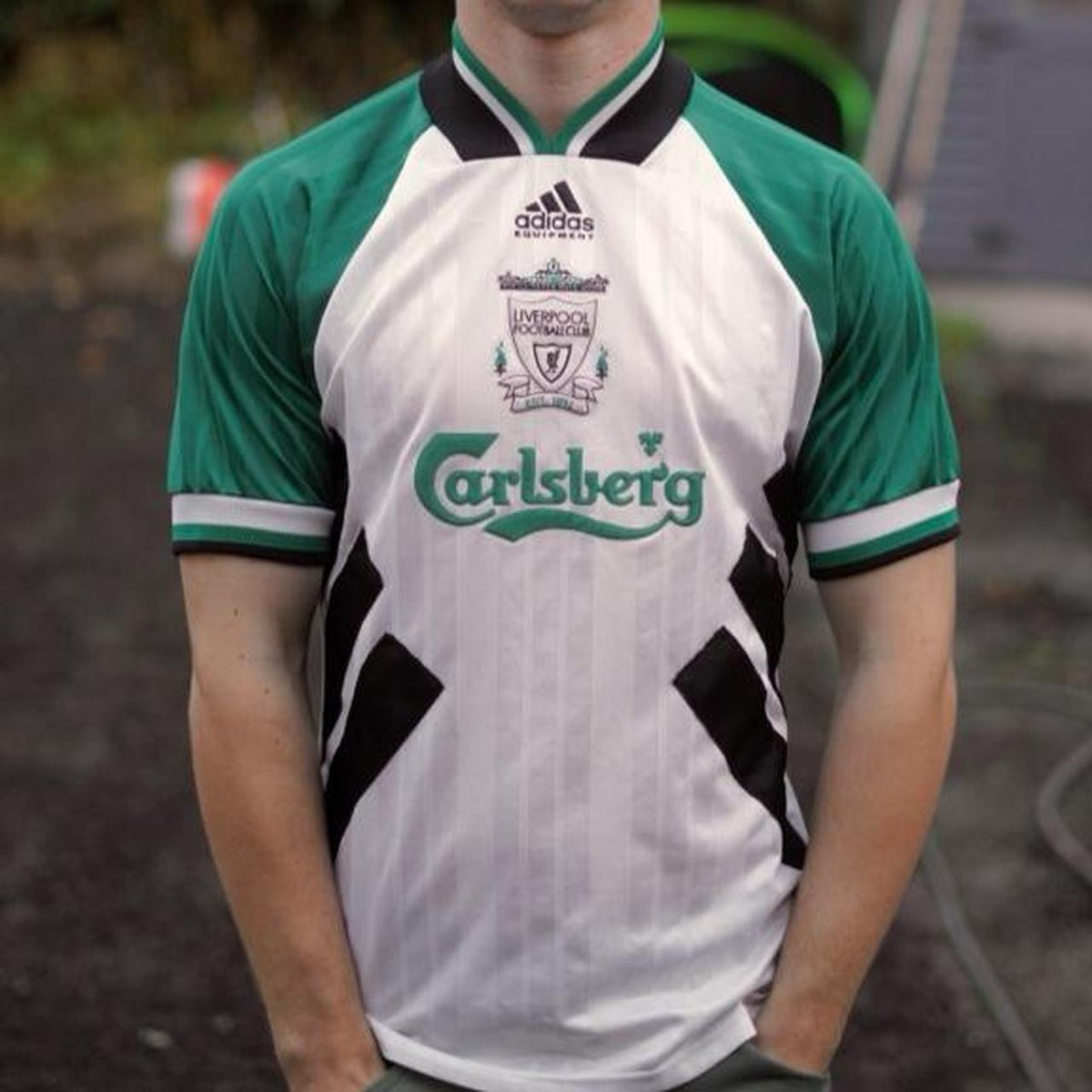 1993/95 Liverpool Away Shirt by Adidas .Size Small