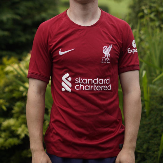 2022/23 Liverpool Home Shirt by Nike. Size Small