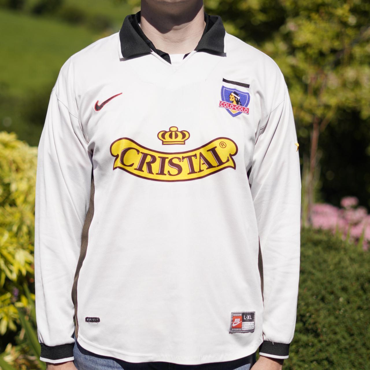 1997/98 Colo-Colo Home Shirt by Nike. Size XL