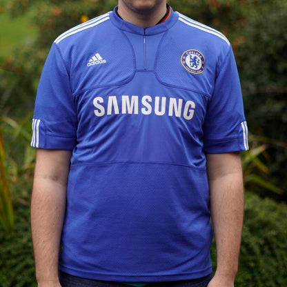 2009/10 Chelsea Home Shirt by Adidas - Lampard #8. Size XL