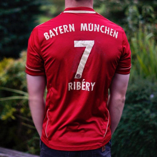 2012/13 Bayern Munich Home Shirt by Adidas - Ribery #7. Size XS