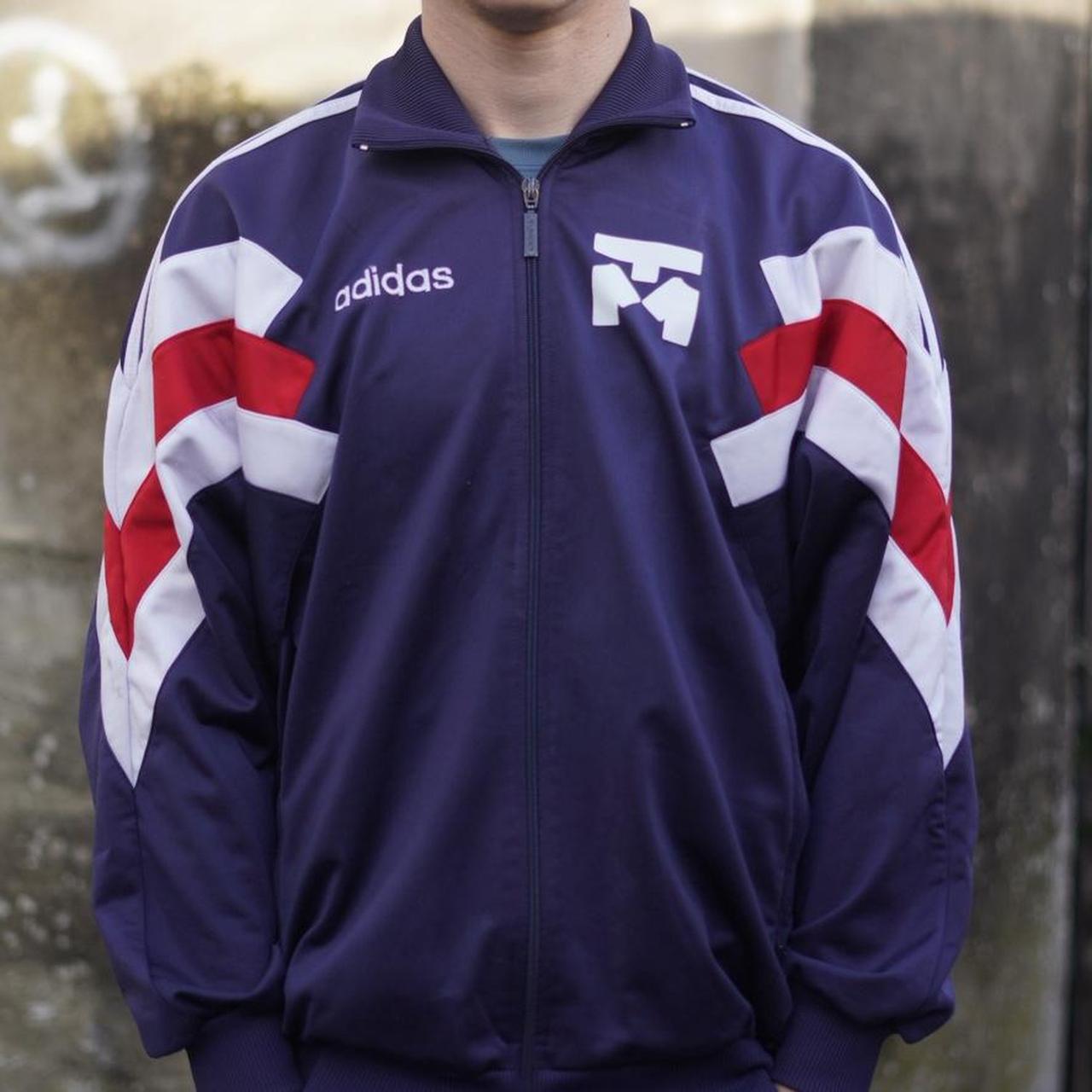 'Frenchie' Adidas Training Jacket. Size Medium