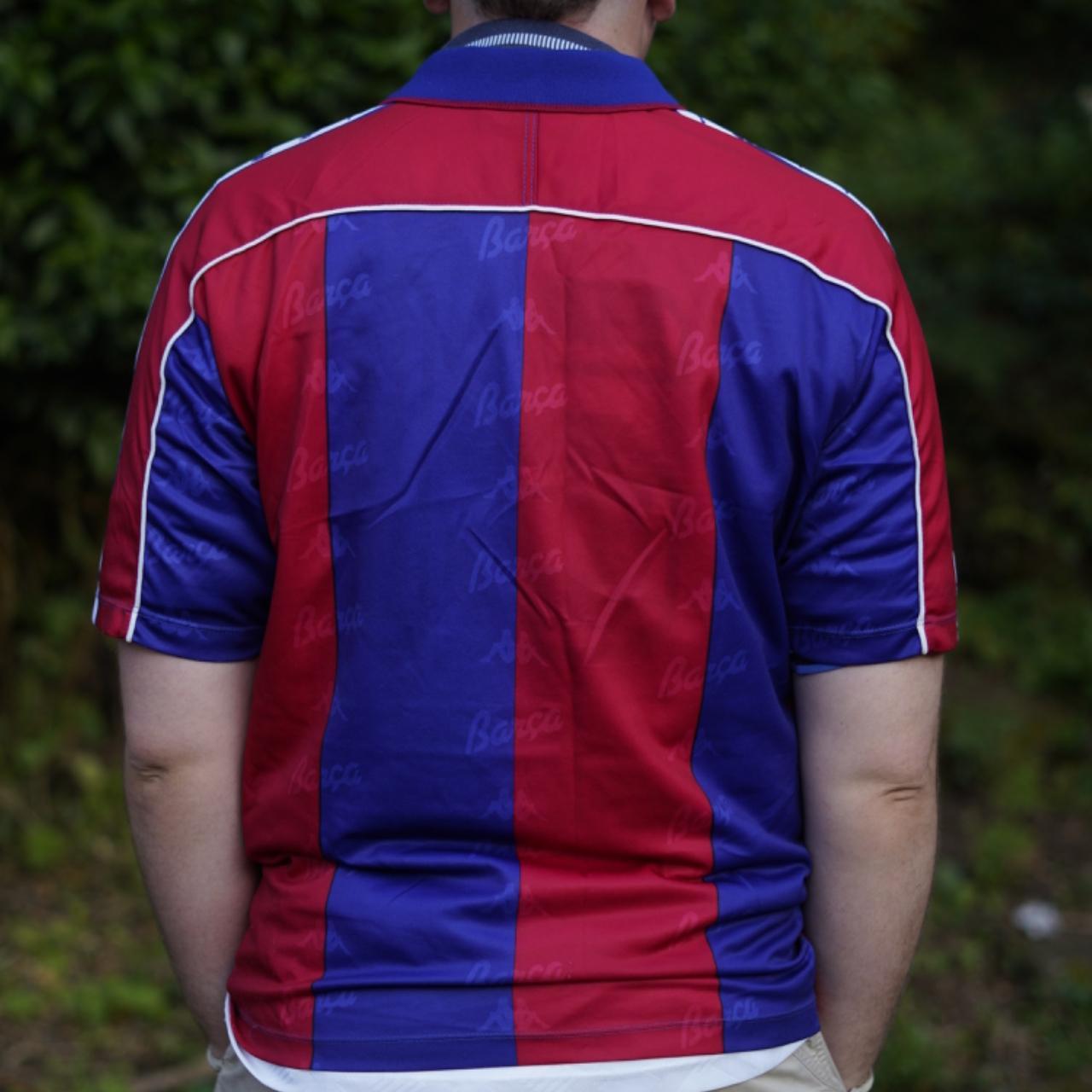 1992/95 Barcelona Home Shirt by Kappa. Size XL